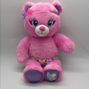 Build A Bear Fairy Friend Pink Plush Teddy Bear